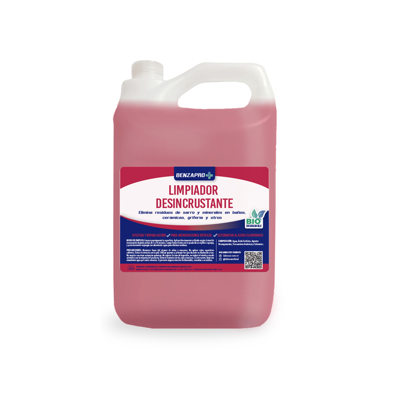 BENZAPRO LIMPIADOR DESINCRUSTANTE