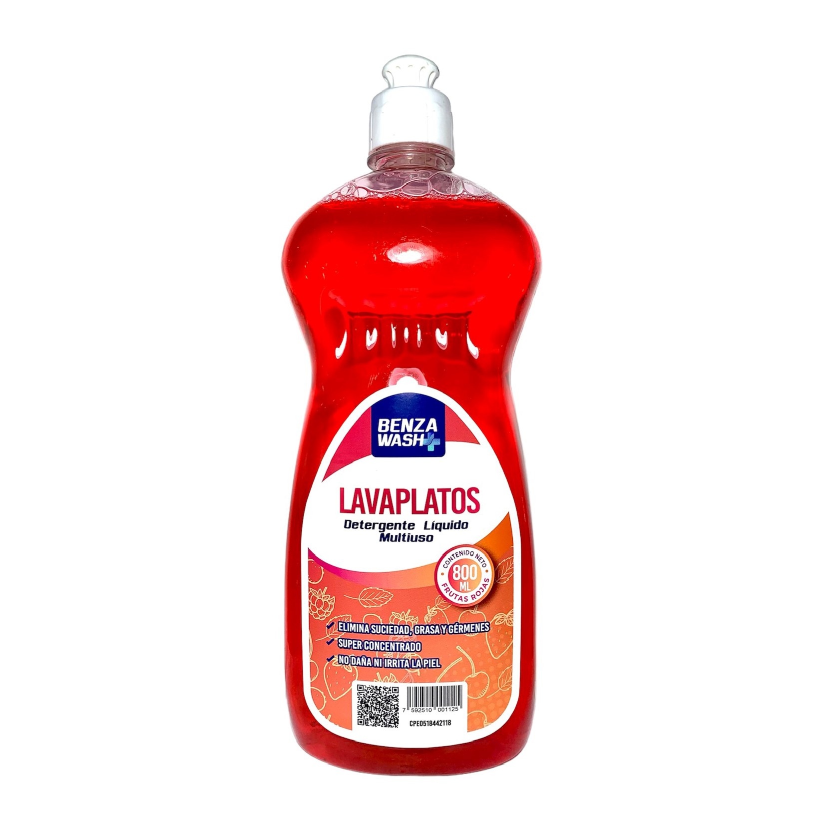 BENZAWASH DETERGENTE MULTIUSO ULTRACONCENTRADO FRUTAS ROJOS