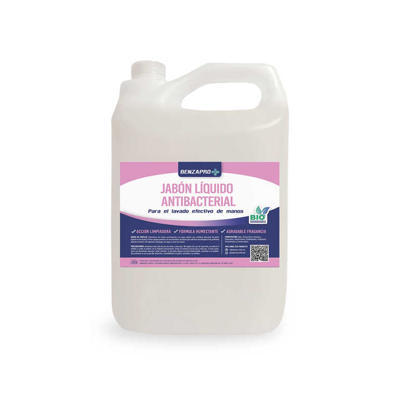 BENZAPRO JABON LIQUIDO ANTIBACTERIAL