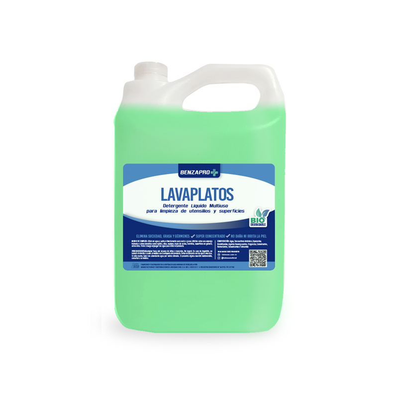 LAVAPLATOS DETERGENTE LÍQUIDO MULTIUSO