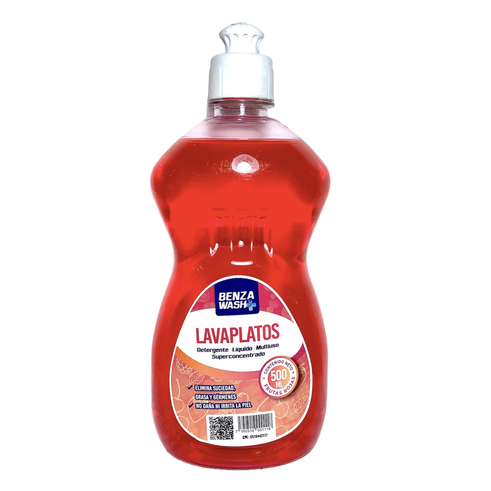 BENZAWASH DETERGENTE MULTIUSO ULTRACONCENTRADO FRUTAS ROJOS