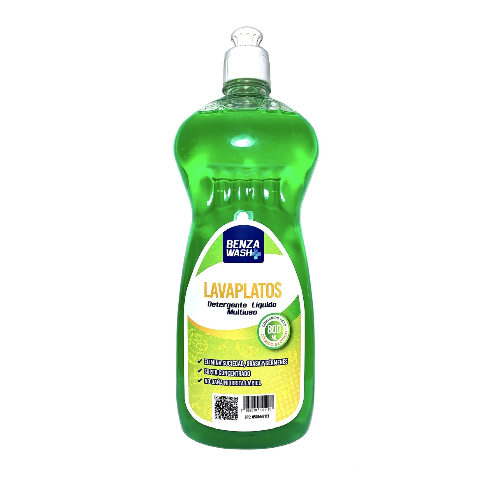 BENZAWASH DETERGENTE MULTIUSO ULTRACONCENTRADO CÍTRICO EXÓTICO 500 ml